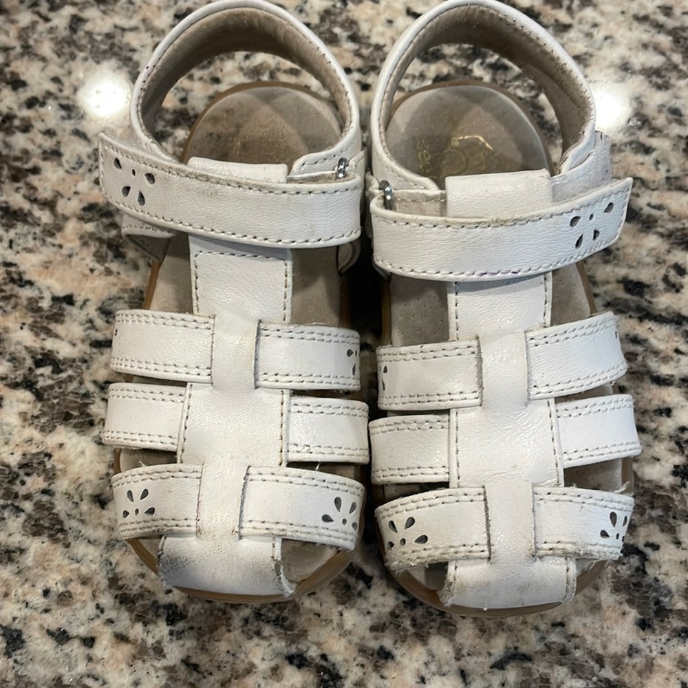 See Kai Run White Sandals